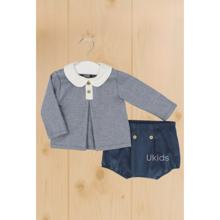 Camisa Y Bombacho Azul Lapilis