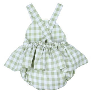 Ranita Tirantes Vichy Verde
