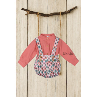 Conjunto Peto Colección Tribal Salmón