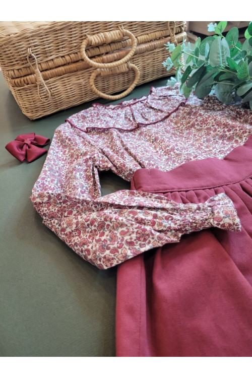 FALDA COL. BERLIN granate granate