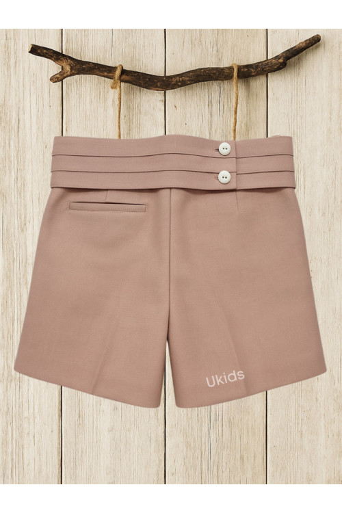 Pantalón y Fajín te Rosa Empolvado