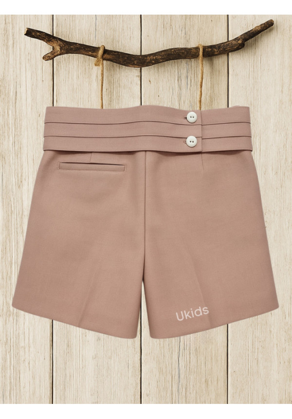 Pantalón y Fajín te Rosa Empolvado
