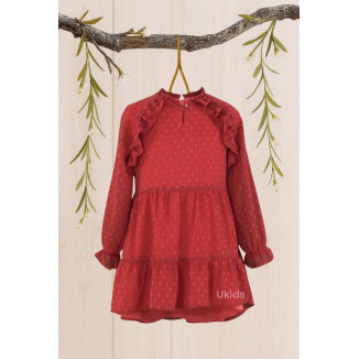 Vestido Niña Rojo N