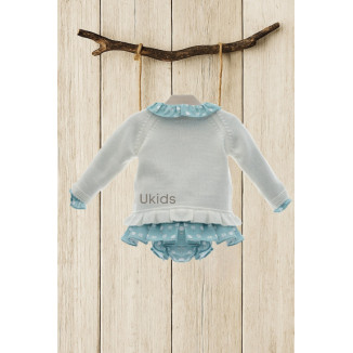 Conjunto Baby 3 Piezas Art.0207 Turquesa