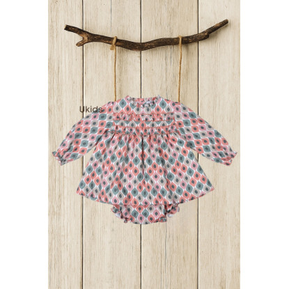 Jesusito Estampado Colección Tribal Salmon