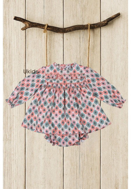 Jesusito Estampado Colección Tribal Salmon