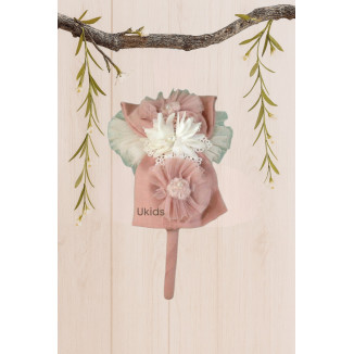 Diadema Rosa Palo N