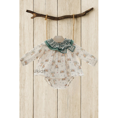 Jesusin Bebe Art.2040 'Familia Angora' Musgo