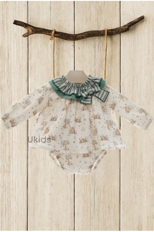 Jesusin Bebe Art.2040 'Familia Angora' Musgo