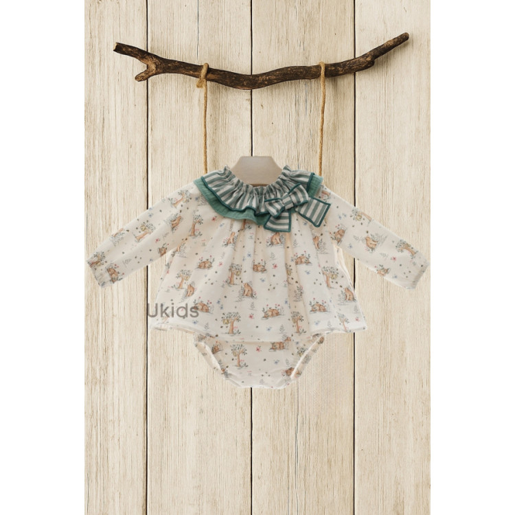 Jesusin Bebe Art.2040 'Familia Angora' Musgo