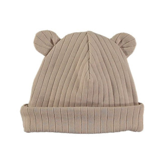 Gorro orejitas maxi rib nude