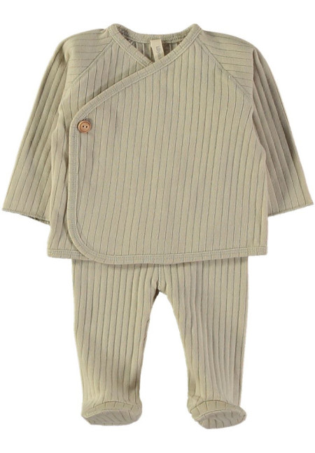 Conjunto primera puesta maxi rib sand