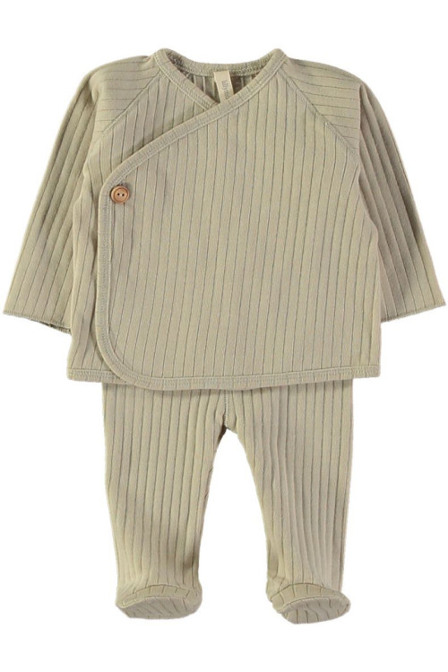 Conjunto primera puesta maxi rib sand