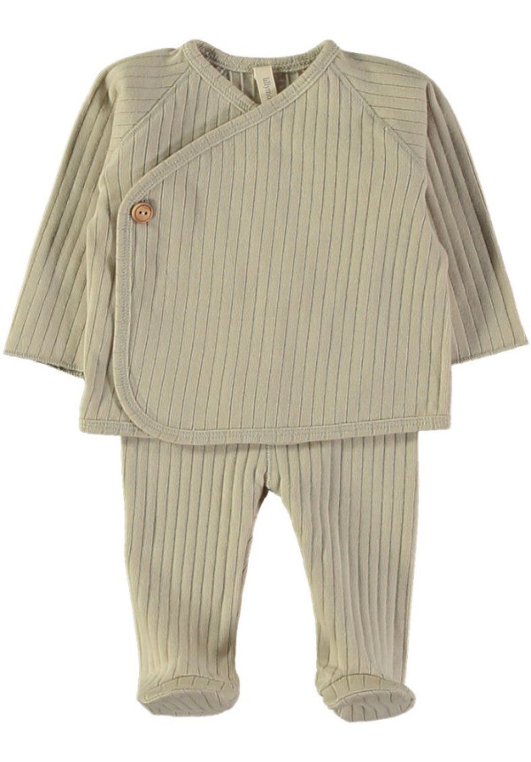 Conjunto primera puesta maxi rib sand