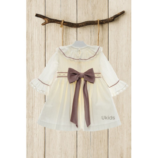 Vestido Infantil Art.5160 Familia Audrey Piedra Del Sol