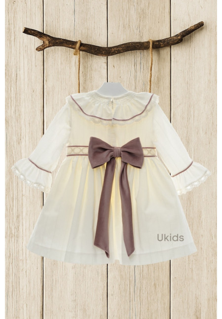 Vestido Infantil Art.5160 Familia Audrey Piedra Del Sol