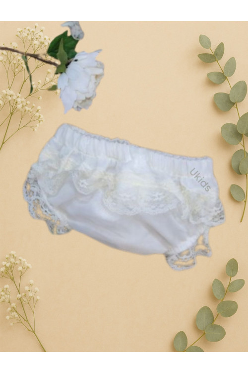 BRAGUITA ORGANZA PUNTILLA BAUTIZO-CEREMONIA beige x
