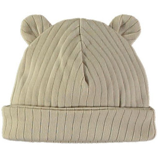 Gorro orejitas maxi rib sand