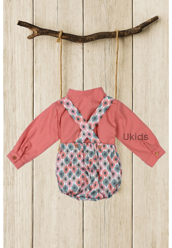 Conjunto Peto Colección Tribal Salmón