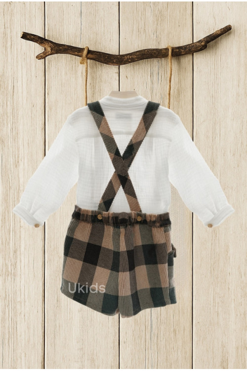 Conjunto Bebe Art.1851 'Familia Angora' Musgo