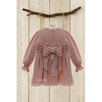 Vestido Infantil Art.5150 'Familia Damasco' Piedra Del Sol