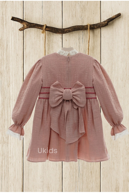 Vestido Infantil Art.5150 'Familia Damasco' Piedra Del Sol