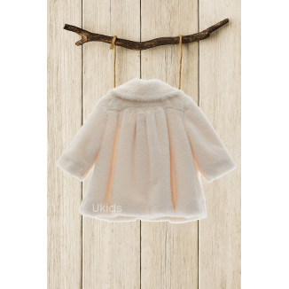 Abrigos Bebe Sin Capota Art.3981S 'Pelo' Beig