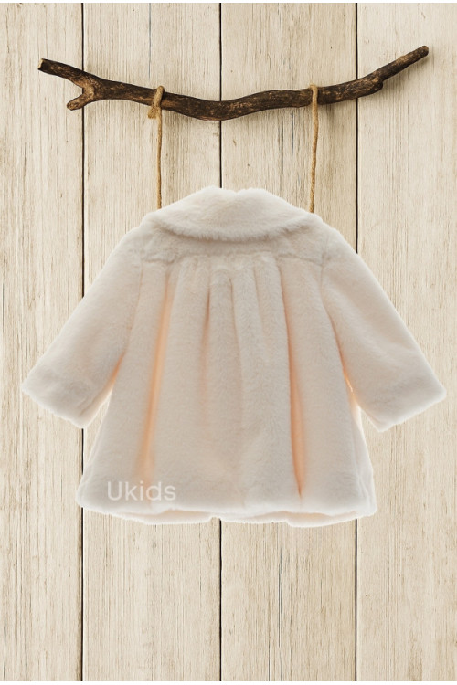 Abrigos Bebe Sin Capota Art.3981S 'Pelo' Beig