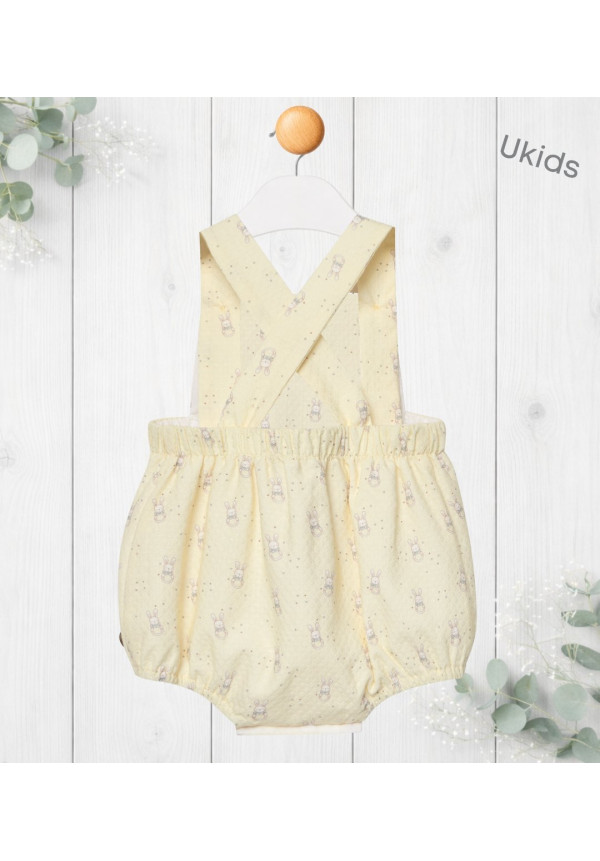 Peto Corto Niño Estampado 'Albor' Amarillo