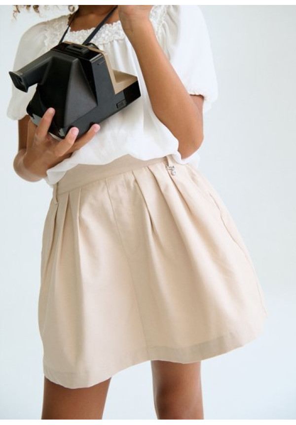 Falda Pantalon Plana Gabardin Arena