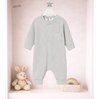 Pelele Largo Sin Pie Plata