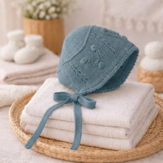 Capota Bebe Art.8417 'Rombos Y Garbanzos' Turquesa Capota Bebe Art.8417 'Rombos Y Garbanzos' Turquesa