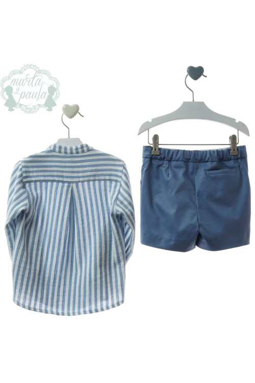 Traje Niño Pantalon Bermuda (2 Piezas) Art.1205 'Familia Nagare' Nautico