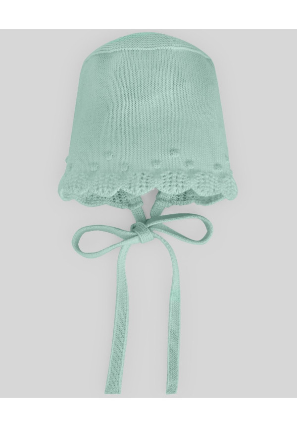 Capota Punto \'Cauce\' Verde Agua/Blanco