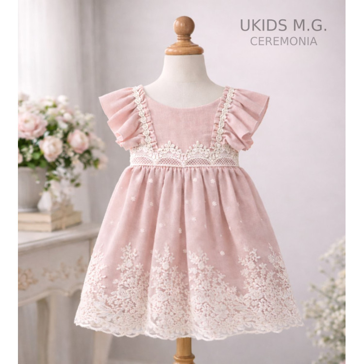 Vestido Bambula Color Salmón