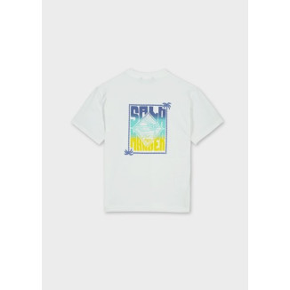 Camiseta M/C Back Print Bco-Lemon