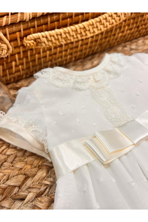 Pelele Plumeti Lazo Central Beige