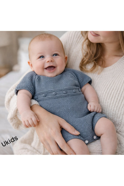 Body Bebe Art.8406 'Garbanzos' Turquesa