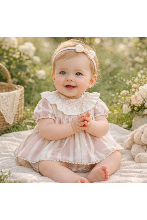 Jesusin Bebe Art.0042 'Familia Porcelana' Rosa Empolvado