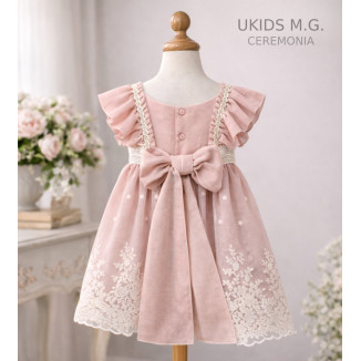 Vestido Bambula Color Salmón