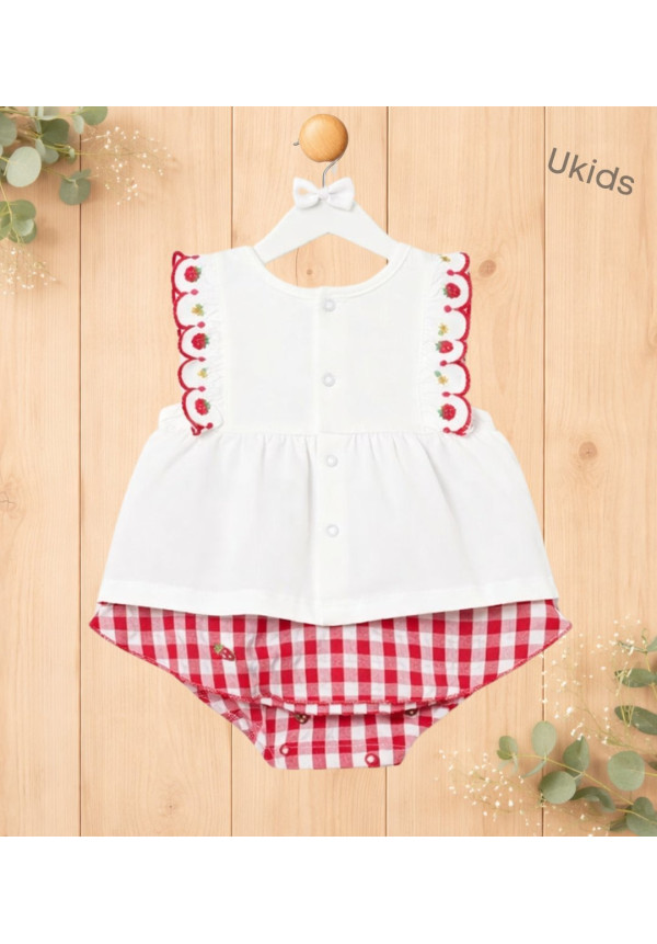 Conj. Falda Rojo