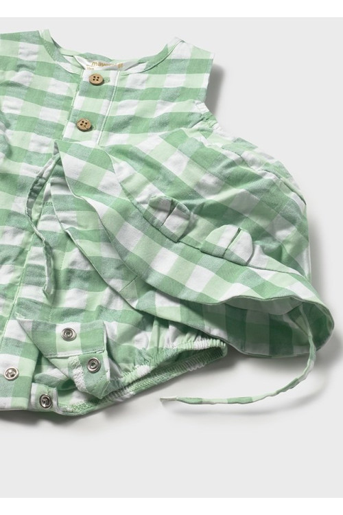 Pelele Y Gorro Plana Color Manzana