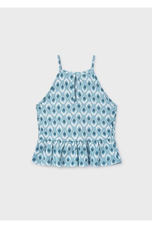 Top Punto Estampado Alga