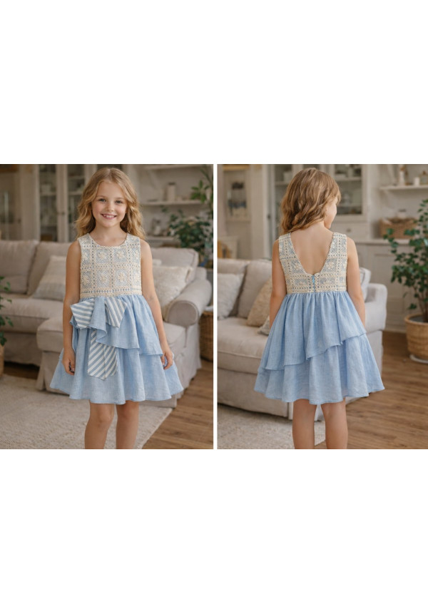 Vestido Infantil Art.0503 'Familia Nagare' Nautico