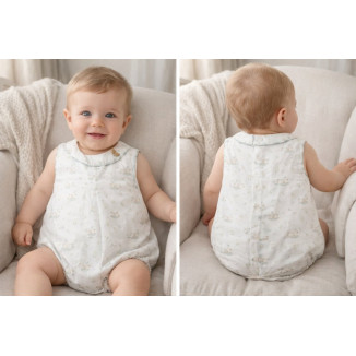 Bombacho Bebe Art.0906 'Familia Gres' Verde Empolvado