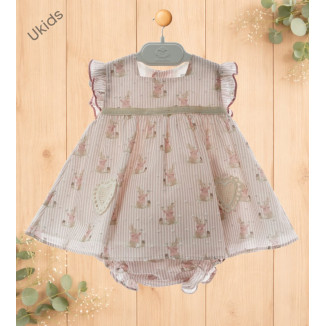 Jesusin Con Braguita Art.0184 'Familia Natasha' Rosa Empolvado