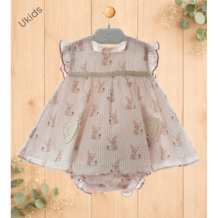 Jesusin Con Braguita Art.0184 'Familia Natasha' Rosa Empolvado