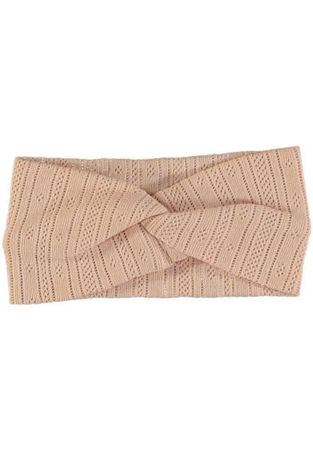 Turbante Nudo Calado Queen Cute Color Peach