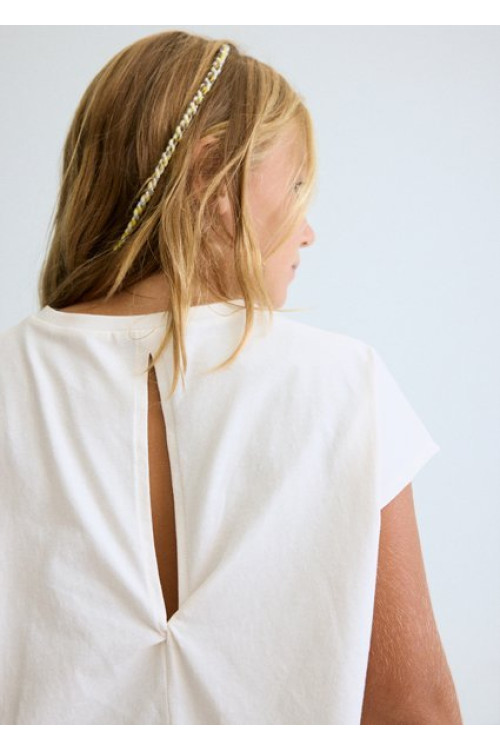 Camiseta M/C Grafica Hueso