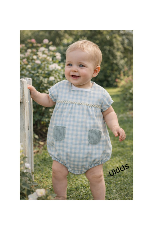 Pelele Art.0955 'Familia Nika' Verde Empolvado